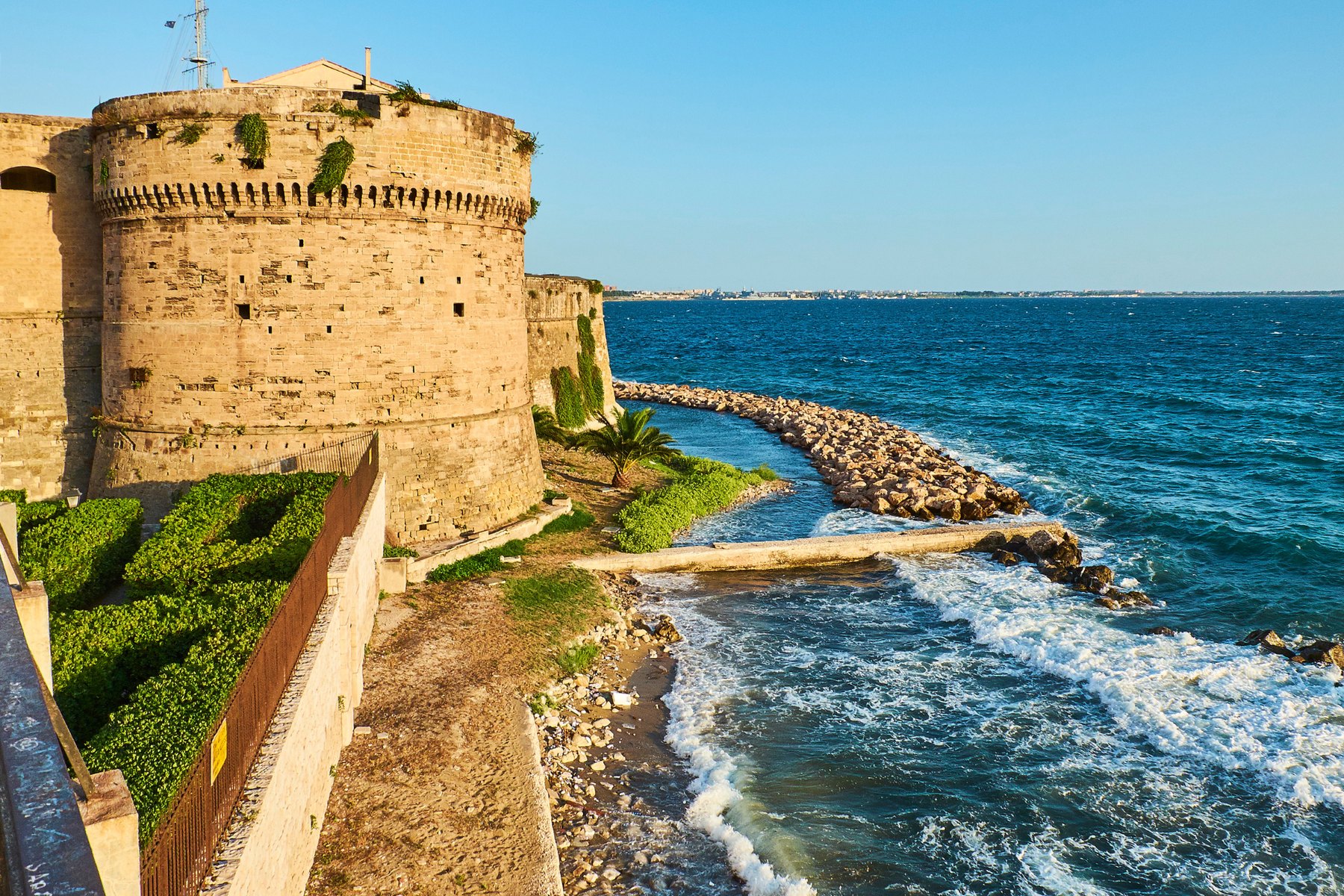 Territorio campano sul mare